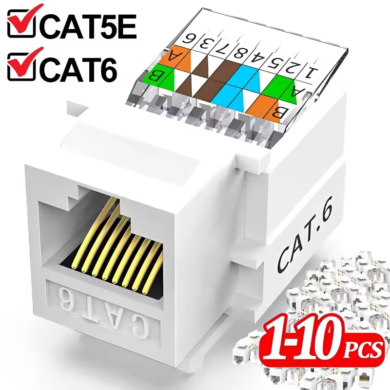 Patch Panel Cat6 - RJ45 Network Module RJ45 Connector Information