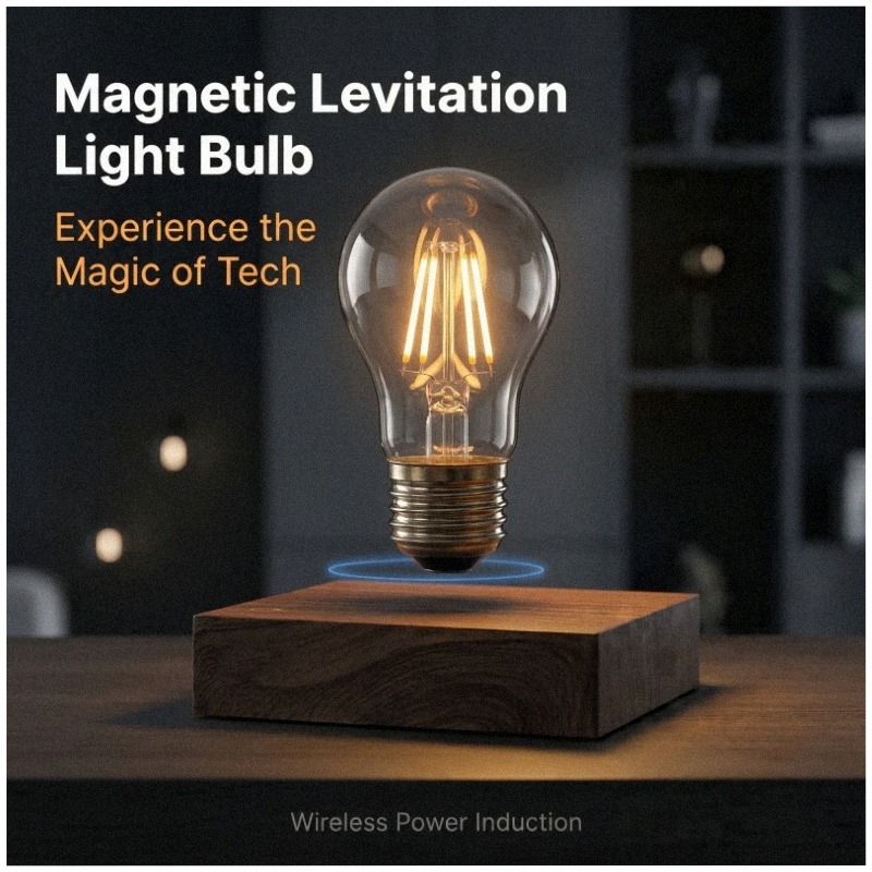 The Office Tech - Magnetic Levitating Floating Wireless LED Light
