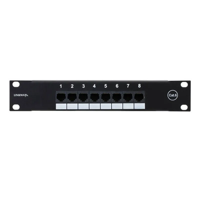 Network Adapter 8 Port CAT6 Pa - Patch Panel Cat6 review and price