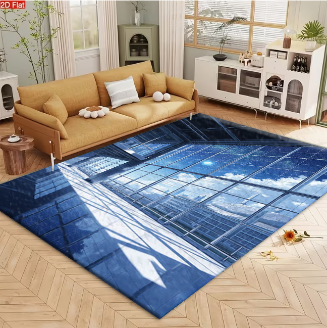 High-Tech Building View Carpet - The Office Tech review and price