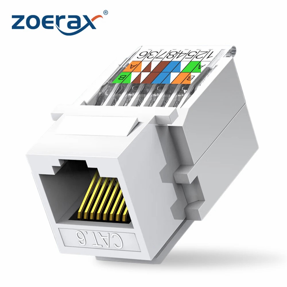 ZoeRax Cat6 RJ45 Tool-Less Key - Patch Panel Cat6 review and price