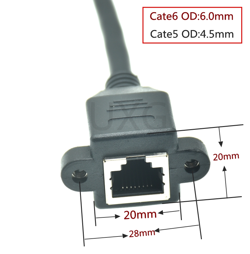 Cat 6e Network Extension Cable - Patch Panel Cat6 review and price