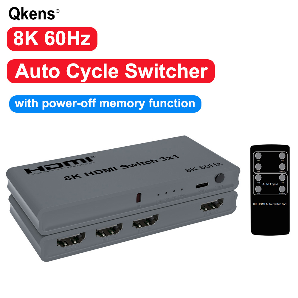 8K 60Hz 3x1 Auto Switch Cycle  - Hdmi Matrix Switch review and price