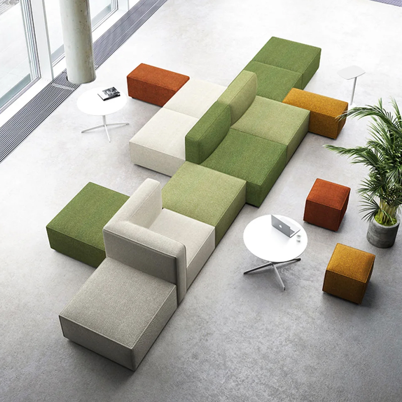 & Custom Modular Lounge Seatin - The Office Tech review and price