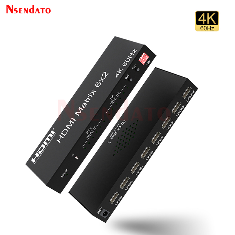 HDMI Matrix Switch 6x2 4k 60Hz - Hdmi Matrix Switch review and price