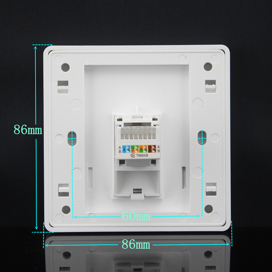 RJ45 Socket Network Panel Jack - Patch Panel Cat6 review and price
