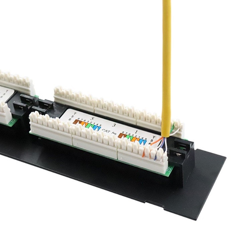 12-Port Wall Mounted Patch Pan - Patch Panel Cat6 review and price
