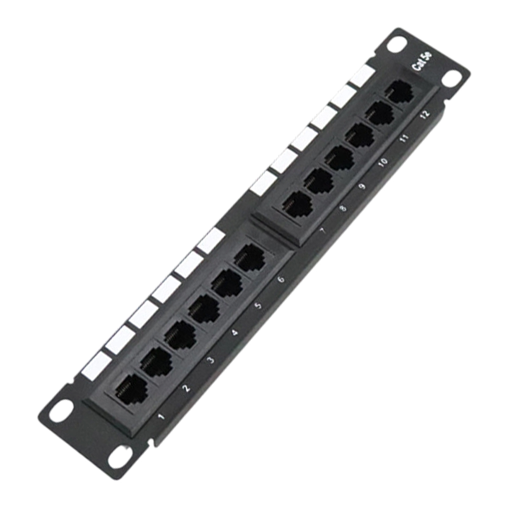 12-Port Wall Mounted Patch Pan - Patch Panel Cat6 review and price