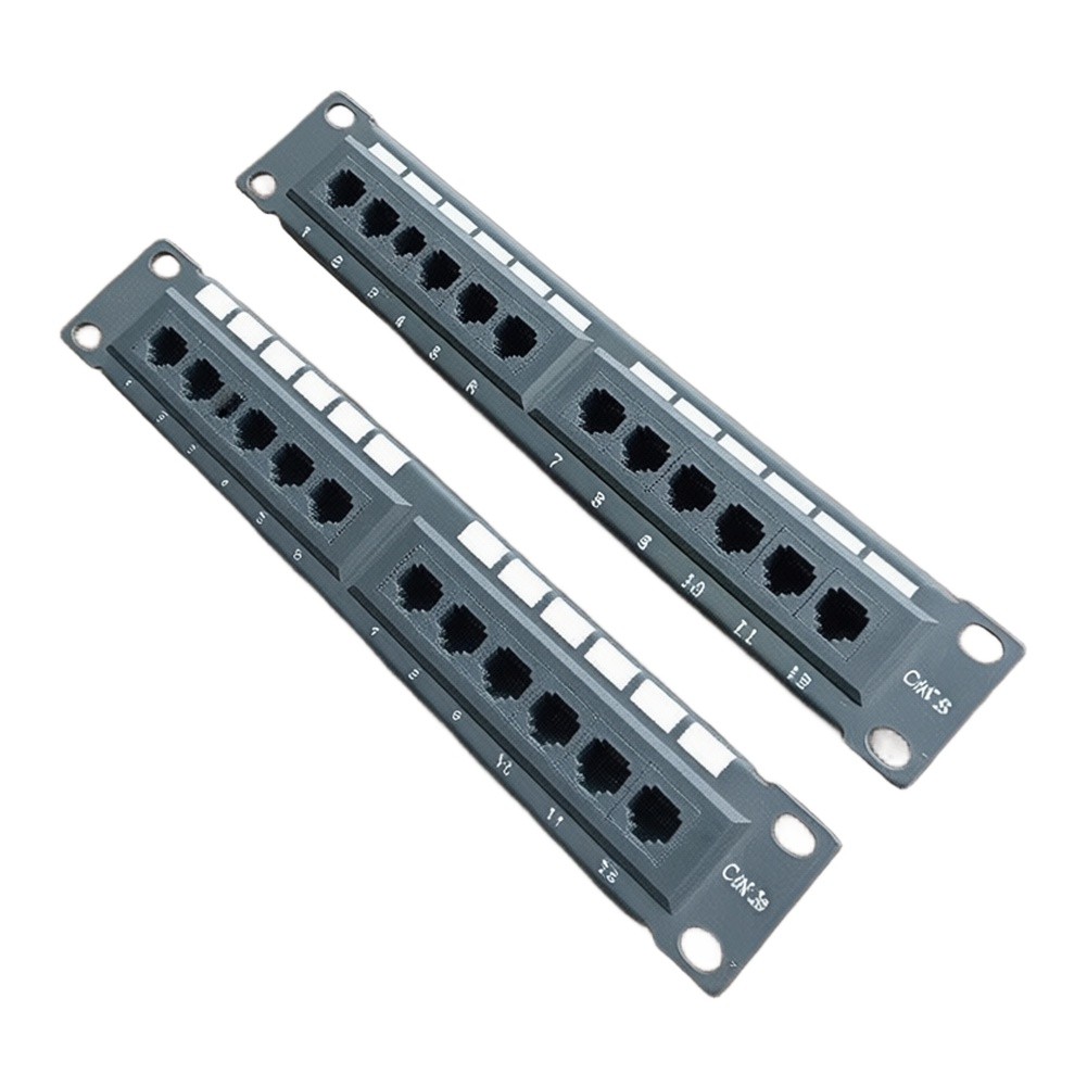 12-Port Wall Mounted Patch Pan - Patch Panel Cat6 review and price